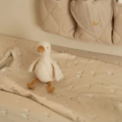 Aankleedkussenhoes - Beige - Newborn Naturals - Little Goose