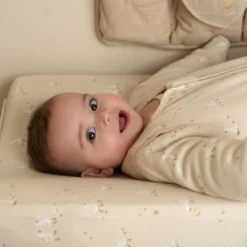 Aankleedkussenhoes - Beige - Newborn Naturals - Little Goose