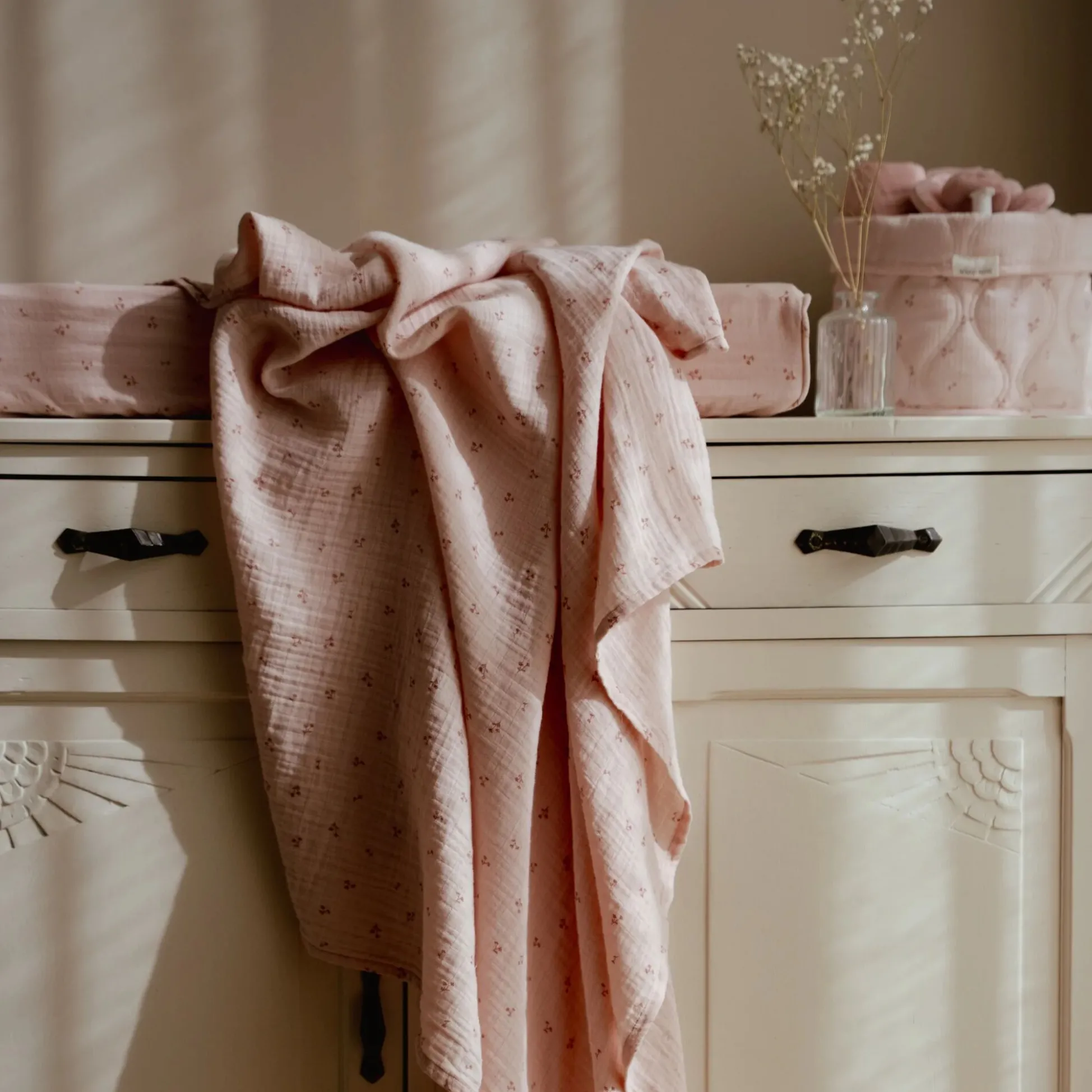 Aankleedkussenhoes - Roze - Essentials