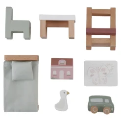 Aanvulset poppenhuis kinderkamer