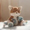 Activiteitenknuffel Vos - Blauw - Forest Friends
