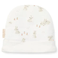 Babymutsje - Wit - Newborn Naturals - Baby Bunny