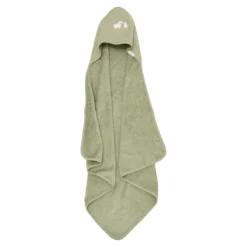 Badcape - Geborduurd - Groen - 100 x 100