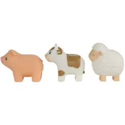 Badfiguren set - Meerkleurig - Little Farm