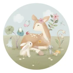 Behangcirkel - Meerkleurig - Fairy Garden
