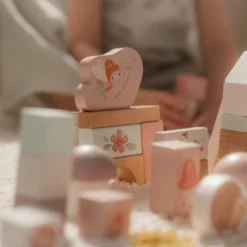 Bouwblokken - Roze - Fairy Garden