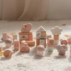Bouwblokken - Roze - Fairy Garden