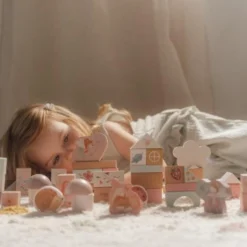 Bouwblokken - Roze - Fairy Garden