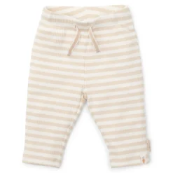 Broek - Zand - Newborn Naturals - Gestreept