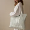 Canvas shopper - Groen