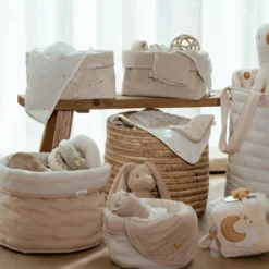 Commodemandje groot - Wit - Newborn Naturals - Little Goose