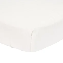 Hoeslaken hydrofiel wieg Soft White