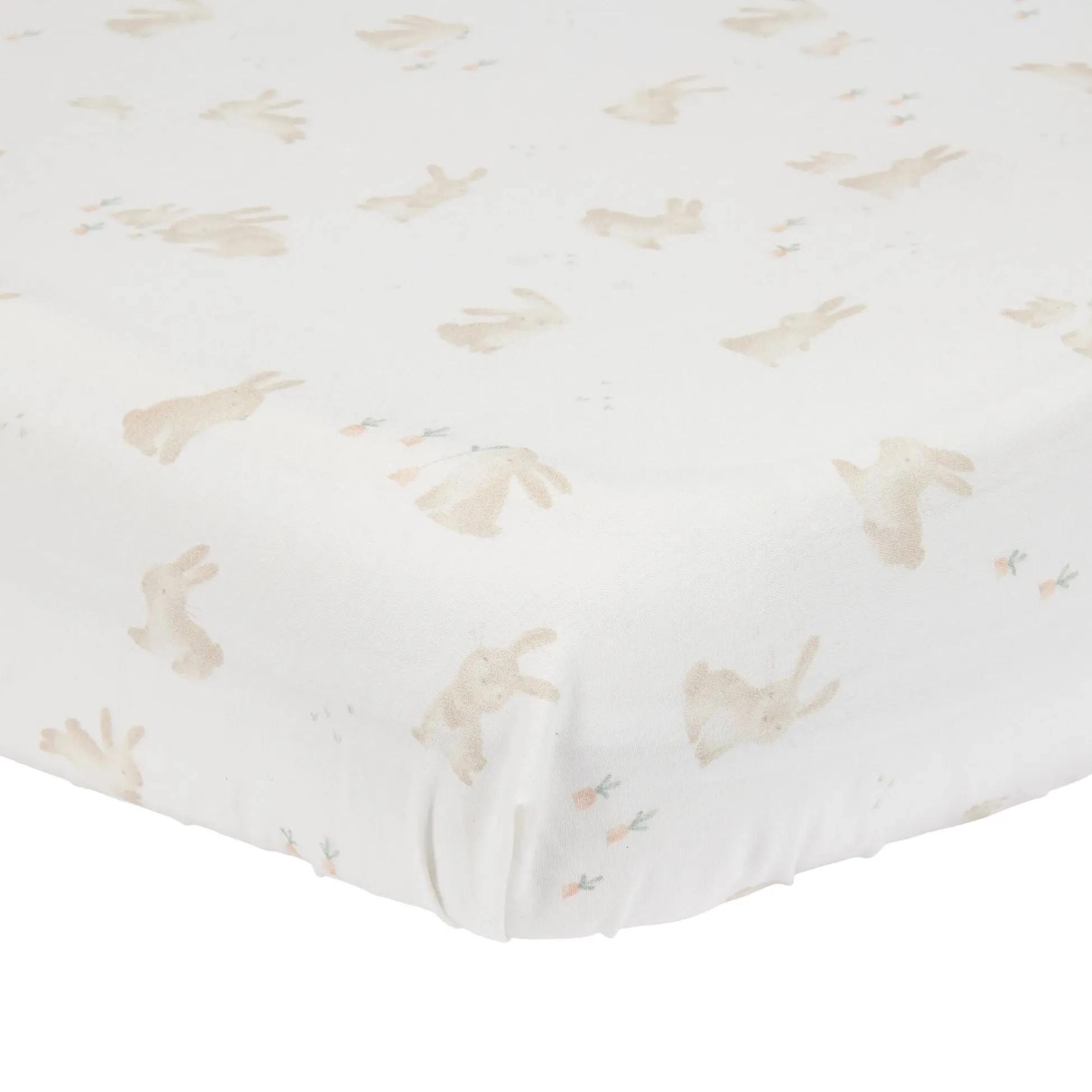 Hoeslaken Ledikant - Wit - Baby Bunny