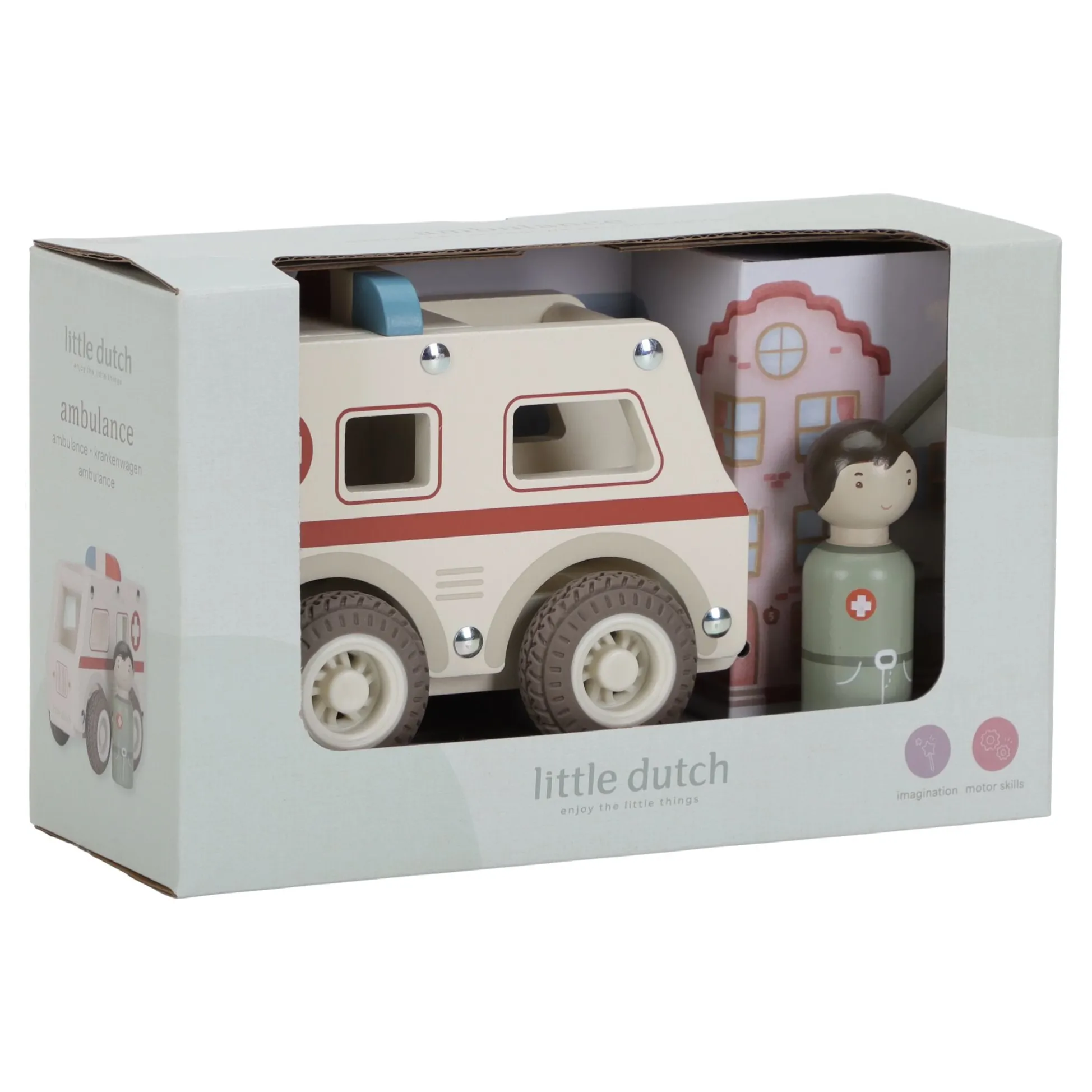 Houten ambulance - Wit - Essentials