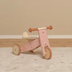Houten Driewieler Roze