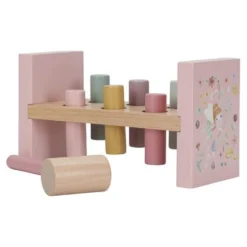 Houten Hamerbank - Roze - Fairy Garden