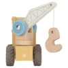 Houten hijskraan – Geel – Essentials