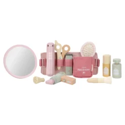 Houten kappersset – Roze – Essentials