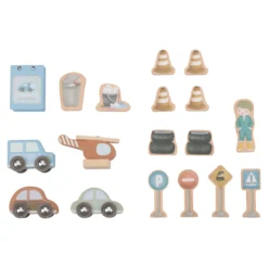 Houten parkeergarage – Blauw – Essentials