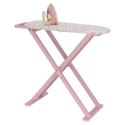 Houten Strijkplank met Strijkijzer – Roze – Essentials