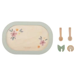 Houten theeservies - Meerkleurig - Essentials