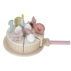 Houten Verjaardagstaartje - Roze - Essentials
