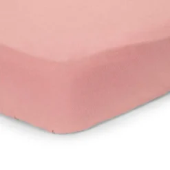 Junior hoeslaken - Roze - Maat Junior - Essentials