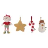 Kersthangers Jim Set – Meerkleurig – Christmas