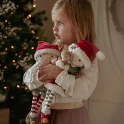 Kerstpop Jim - Rood - Christmas