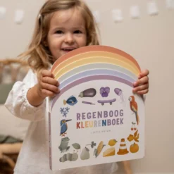 Kinderboek Regenboog Kleurenboek - NL