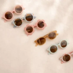 Kinderzonnebril Rond Streep
