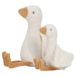 Knuffel Gans 25 cm - Wit - Little Goose
