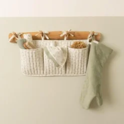 Lange washand - Groen - Essentials - Blueberry Leaves