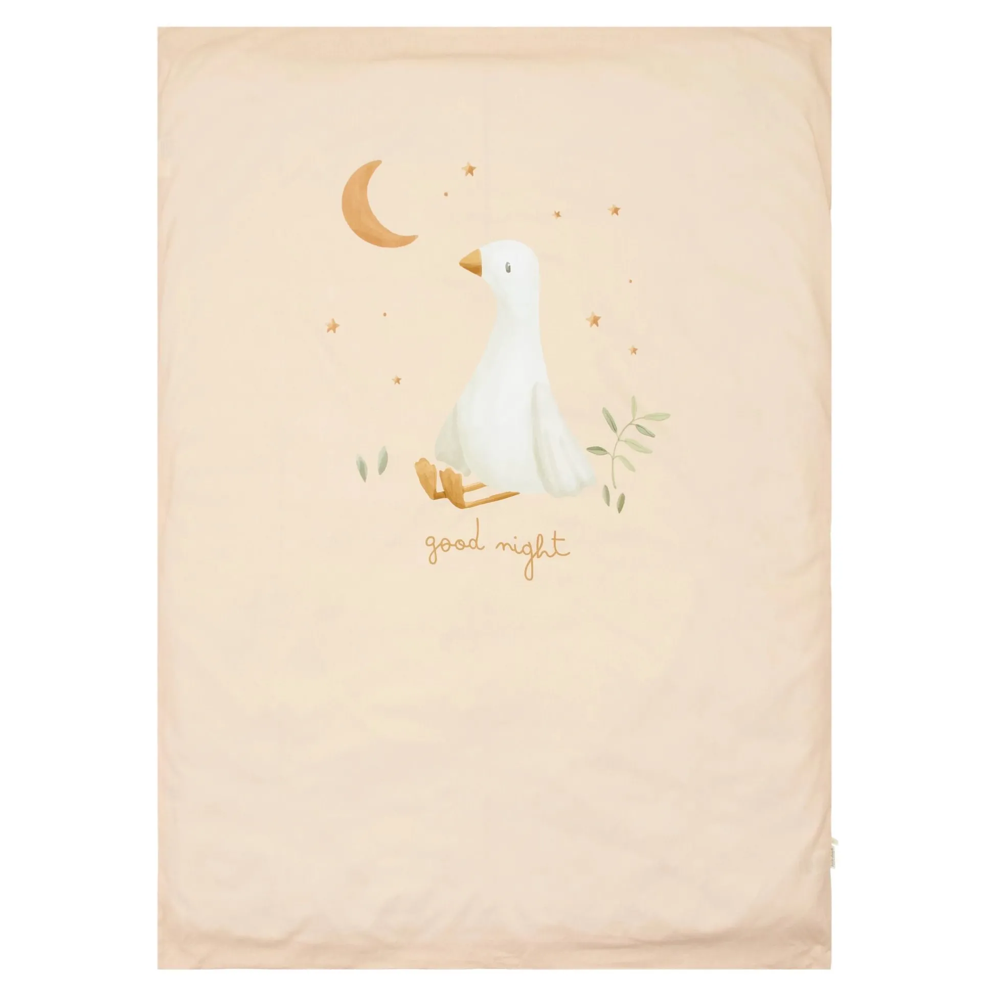 Ledikant dekbedovertrek - Beige - Newborn Naturals - Little Goose