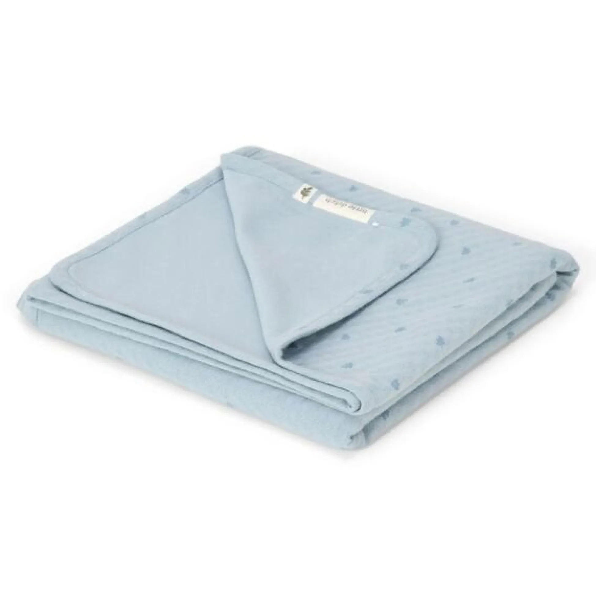 Ledikant deken - Blauw - Essentials