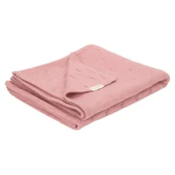 Ledikantdeken - Roze - Essentials