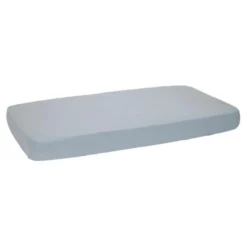 Ledikant hoeslaken - Blauw - Essentials