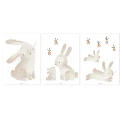 Muurstickers Baby Bunny