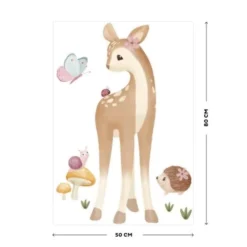 Muurstickers - Meerkleurig - Fairy Garden