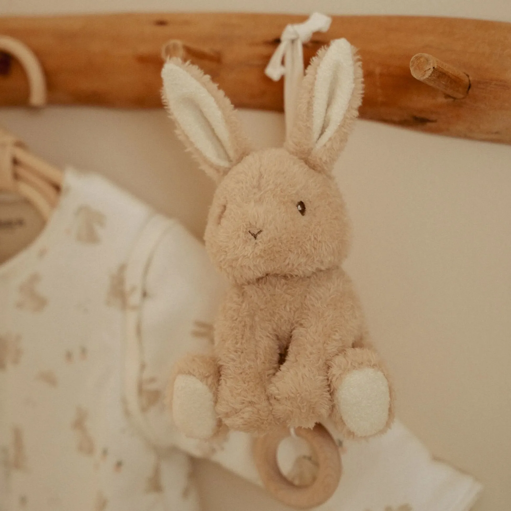 Muziekdoosje konijn - Beige - Baby Bunny