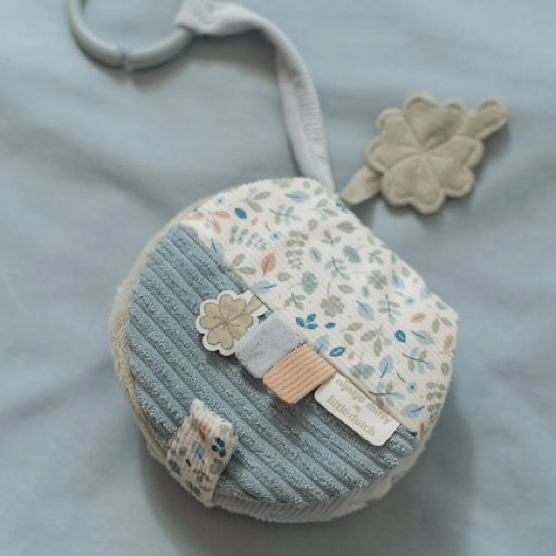 nijntje buggyboekje - Blauw - Lucky Leaves