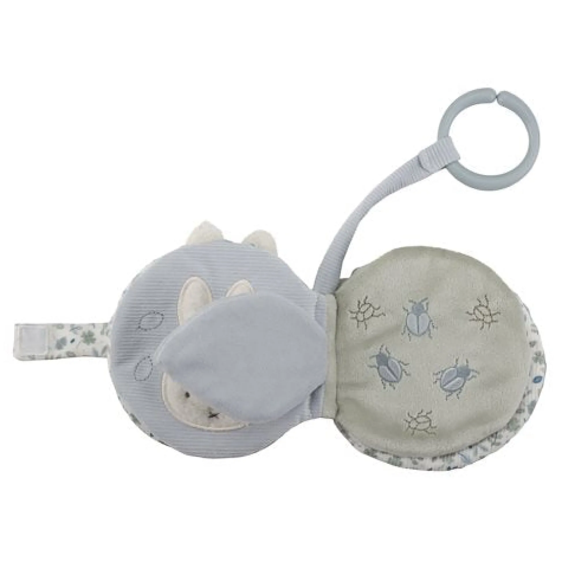 nijntje buggyboekje - Blauw - Lucky Leaves