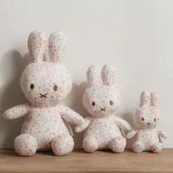 nijntje knuffel all-over print 20 cm - Roze - Lucky Blossom