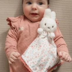 nijntje knuffeldoekje - Roze - Lucky Blossom