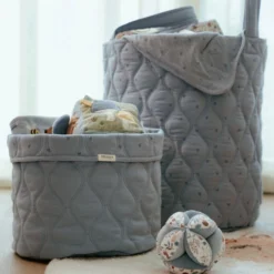 Opbergmand groot - Blauw - Essentials