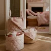 Opbergmand groot - Roze - Essentials