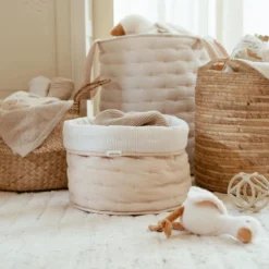 Opbergmandje medium - Beige - Essentials