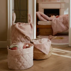 Opbergmandje medium - Roze - Essentials