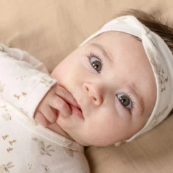 Romper overslag lange mouw - Wit - Newborn Naturals - Baby Bunny