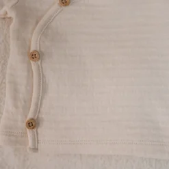Shirt overslag lange mouw - Beige - Newborn Naturals